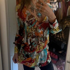 Colorful Women's Top